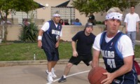 CEO CFO 2 on 2 basketball challenge